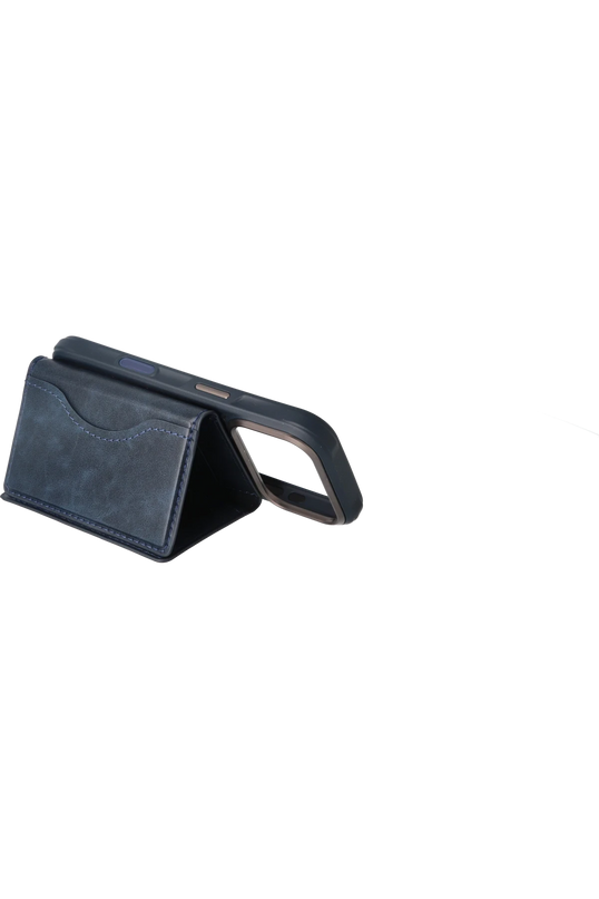 Tema Magsafe Deri Kartlık - Lacivert 5