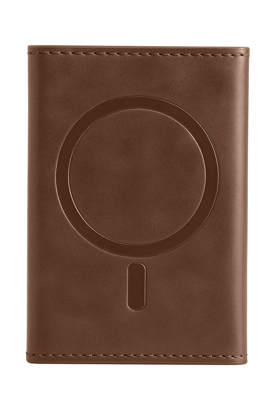 Tema Magsafe Deri Kartlık - Taba