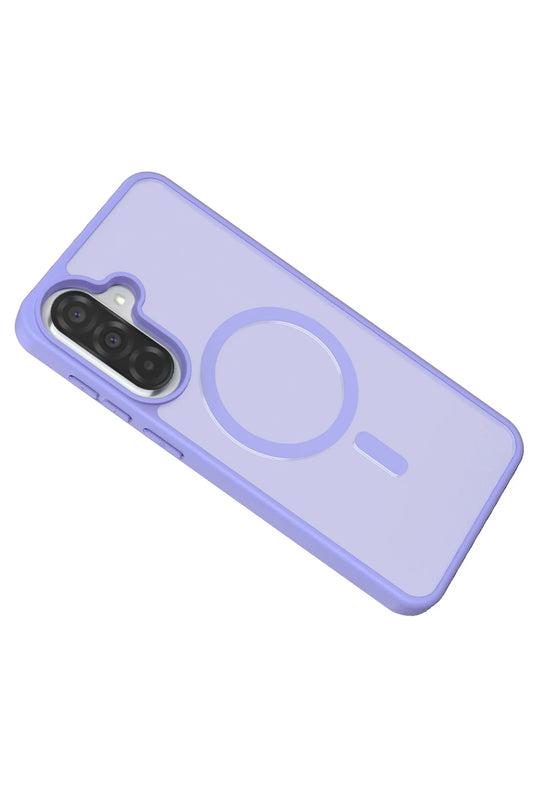 Samsung Galaxy A37 5G Jota Magsafe Kapak Kılıf - Lila 4