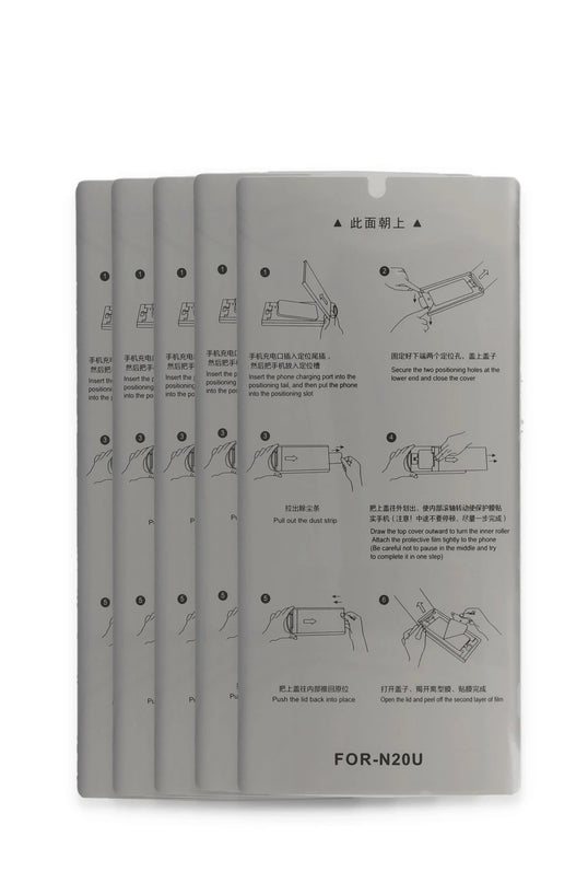 Samsung Galaxy S21 Ultra AutoKit 5in1 Fiber Hayalet Polymer Nano Ekran Koruyucu 2