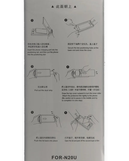 Samsung Galaxy S22 AutoKit 5in1 Fiber Hayalet Polymer Nano Ekran Koruyucu 3