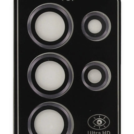 Samsung Galaxy S24 Ultra PVD Metal Kamera Lens - Derin Mor 2