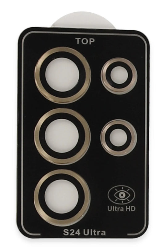 Samsung Galaxy S24 Ultra PVD Metal Kamera Lens - Gold 2