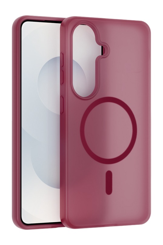 Samsung Galaxy S26 Pulse Magsafe Kapak Kılıf - Bordo