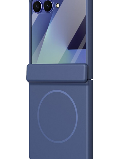 Samsung Galaxy Z Flip 7 FlipPro Magsafe Kapak Kılıf - Mavi 2