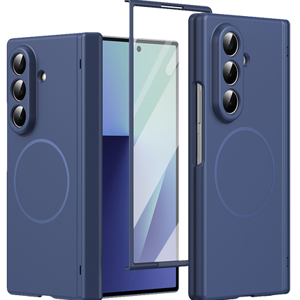 Samsung Galaxy Z Fold 8 Ultra FlipPro Magsafe Kapak Kılıf - Mavi