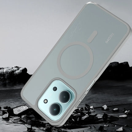 Xiaomi Redmi 15C 4G Jota Magsafe Kapak Kılıf - Titan Gri 4