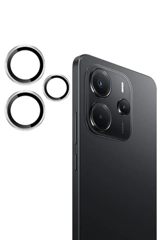 Xiaomi Redmi Note 14 4G PVD Metal Kamera Lens - Gümüş