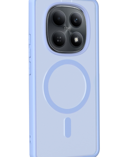 Xiaomi Redmi Note 15 Pro 5G Jota Magsafe Kapak Kılıf - Açık Mavi 3