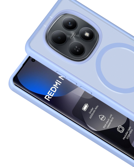 Xiaomi Redmi Note 15 Pro 5G Jota Magsafe Kapak Kılıf - Açık Mavi 2