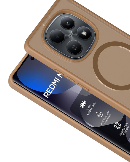 Xiaomi Redmi Note 15 Pro 5G Jota Magsafe Kapak Kılıf - Çöl Titanyum 2