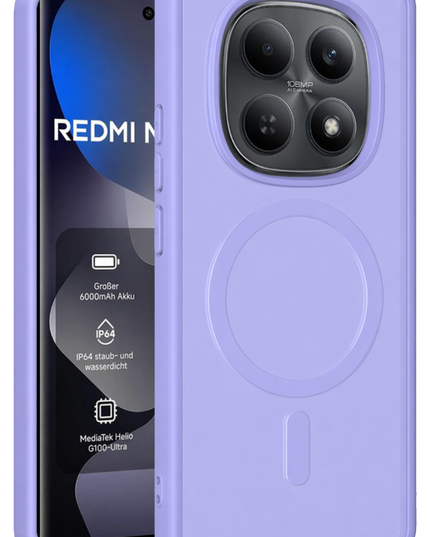 Xiaomi Redmi Note 15 Pro 5G Jota Magsafe Kapak Kılıf - Lila