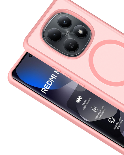 Xiaomi Redmi Note 15 Pro 5G Jota Magsafe Kapak Kılıf - Pudra 2