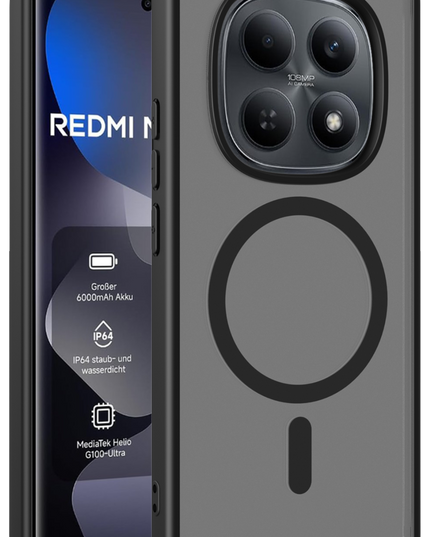 Xiaomi Redmi Note 15 Pro 5G Jota Magsafe Kapak Kılıf - Siyah