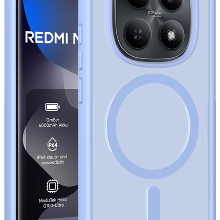 Xiaomi Redmi Note 15 Pro Plus 5G Jota Magsafe Kapak Kılıf - Açık Mavi