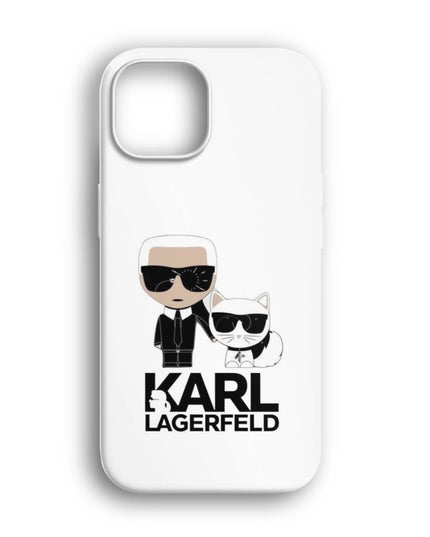 Karl Lagerfeld Beyaz Telefon Kılıfı