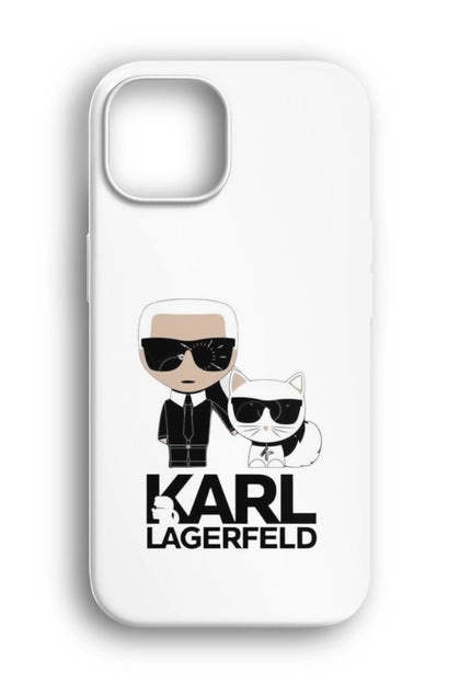Karl Lagerfeld Beyaz Telefon Kılıfı