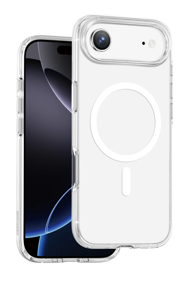 iPhone 17 Air Non Yellow Şeffaf Magsafe Kılıf