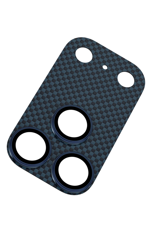 iPhone 17 Pro Kevlar Kamera Lens - Lacivert 3