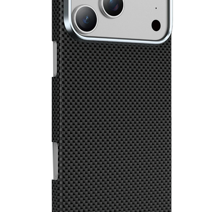 iPhone 17 Pro/18 Pro Kevlar Norra Magsafe Kılıf - Siyah 3