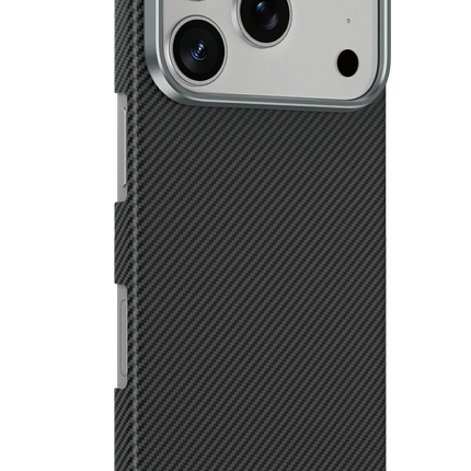iPhone 18 Pro/17 Pro Kevlar Sweden Magsafe Kılıf - Siyah 3