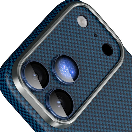 iPhone 17 Pro Max Kevlar Kamera Lens - Lacivert 2