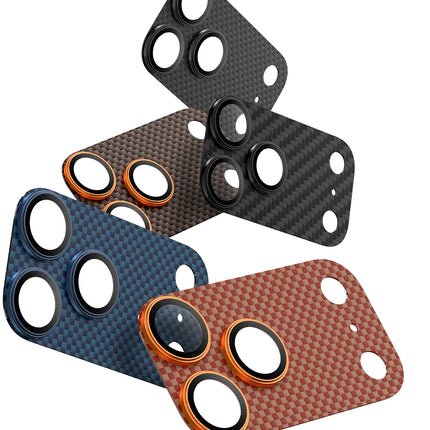 iPhone 17 Pro Max Kevlar Kamera Lens - Lacivert 4