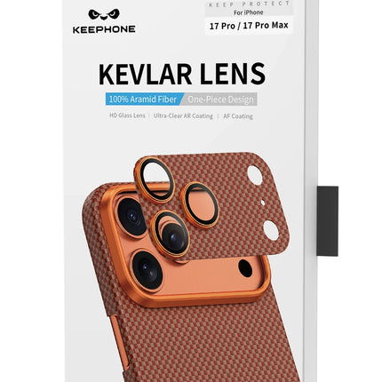 iPhone 17 Pro Max Kevlar Kamera Lens - Lacivert 5