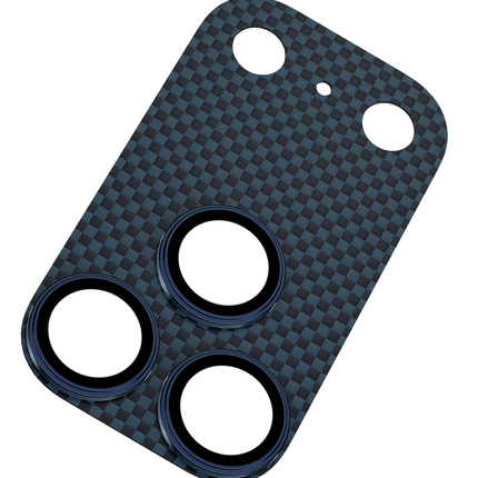 iPhone 17 Pro Max Kevlar Kamera Lens - Lacivert 3