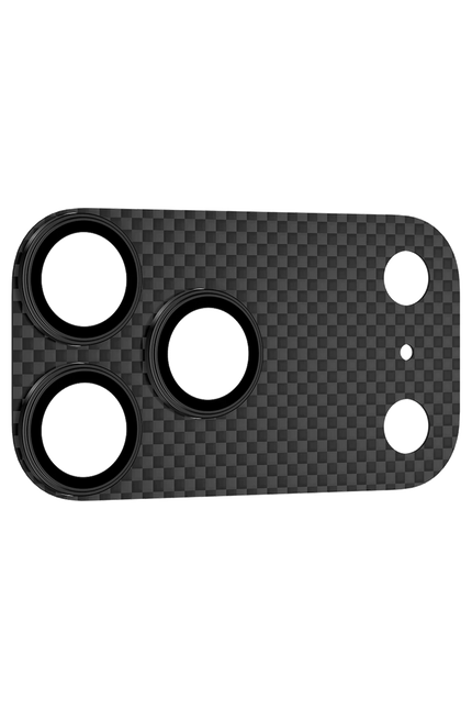 iPhone 17 Pro Max Kevlar Kamera Lens - Siyah
