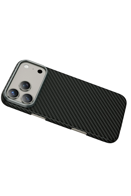iPhone 18 Pro Max/17 Pro Max Kevlar Diago Magsafe Kılıf - Siyah 3
