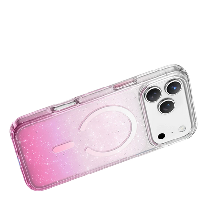iPhone 17 Pro Max/18 Pro Max Lillian Simli Magsafe Kılıf - Pembe 4
