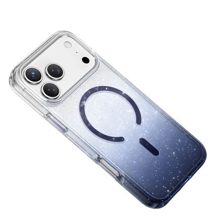 iPhone 17 Pro Max/18 Pro Max Lillian Simli Magsafe Kılıf - Mavi 2
