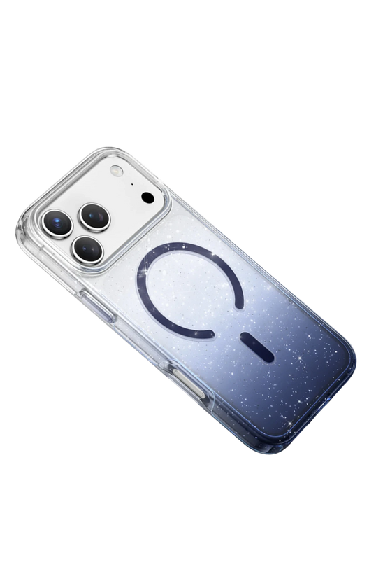 iPhone 17 Pro Max/18 Pro Max Lillian Simli Magsafe Kılıf - Mavi 2