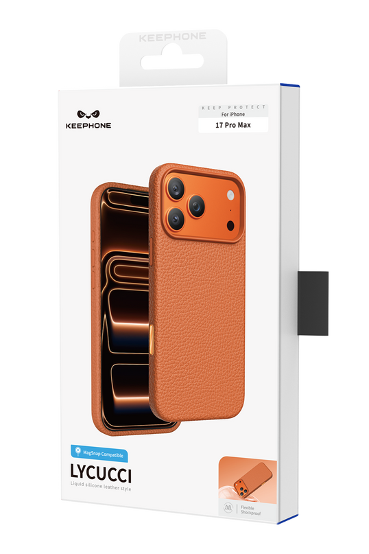 iPhone 18 Pro Max/17 Pro Max Lycucci Deri Manyetik Kapak Kılıf - Siyah 2 5