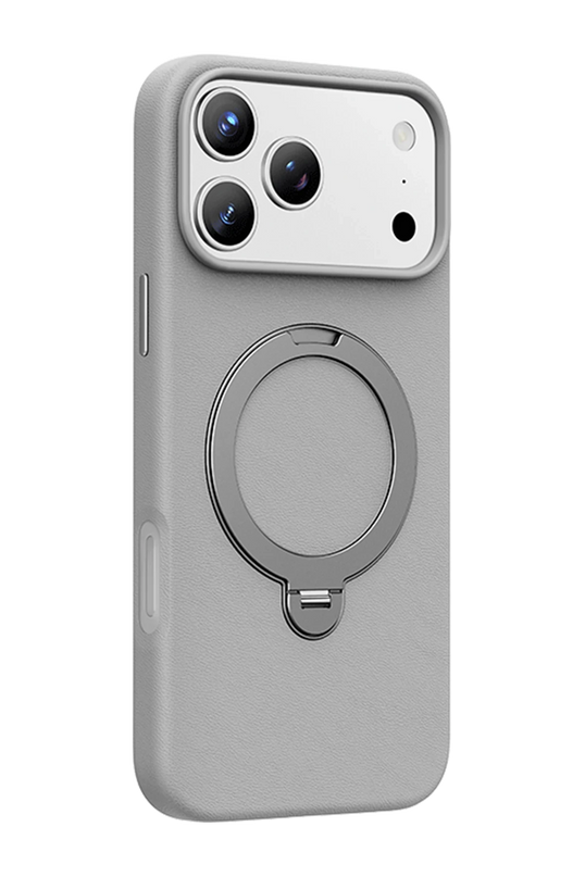 iPhone 18 Pro Max/17 Pro Max Mehold Standlı Magsafe Kapak Kılıf - Gri 3