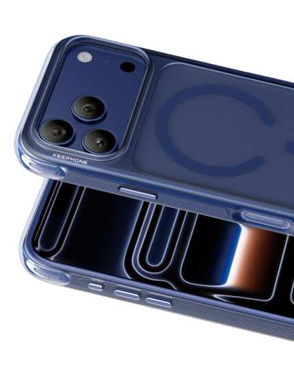 iPhone 18 Pro Max/17 Pro Max Monica Airbag Magsafe Kapak Kılıf - Lacivert 2