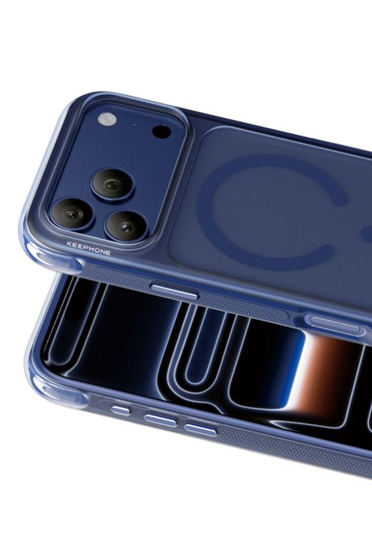 iPhone 18 Pro Max/17 Pro Max Monica Airbag Magsafe Kapak Kılıf - Lacivert 2
