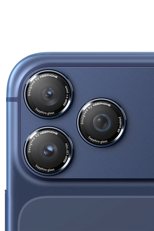 iPhone 17 Pro Max Sapphire Vita Arka Film Ve Kamera Lens Koruyucu - Lacivert 3