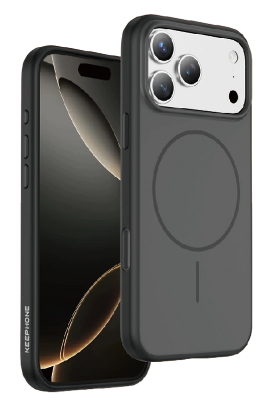 iPhone 17 Pro Max/18 Pro Max Sumee Magsafe Kapak Kılıf - Siyah