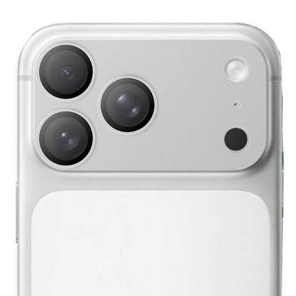iPhone 17 Pro Max Wellens Kamera Lens Koruyucu - Gümüş 3