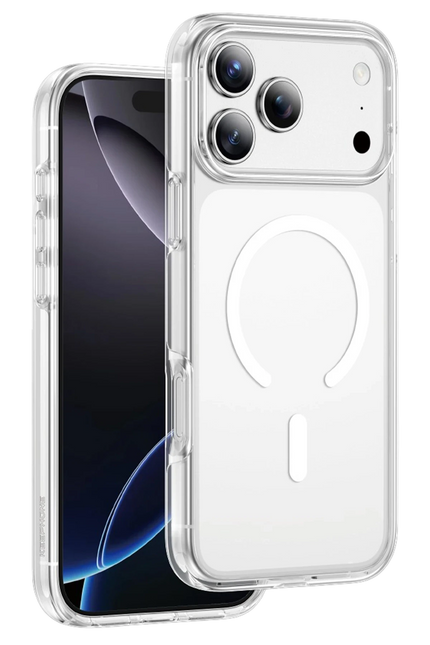 iPhone 17 Pro/18 Pro Non Yellow Şeffaf Magsafe Kılıf