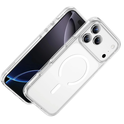 iPhone 17 Pro/18 Pro Non Yellow Şeffaf Magsafe Kılıf 3