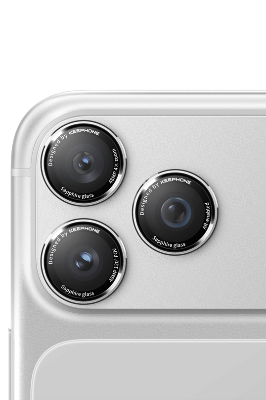 iPhone 17 Pro Sapphire Vita Arka Film Ve Kamera Lens Koruyucu - Gümüş 3