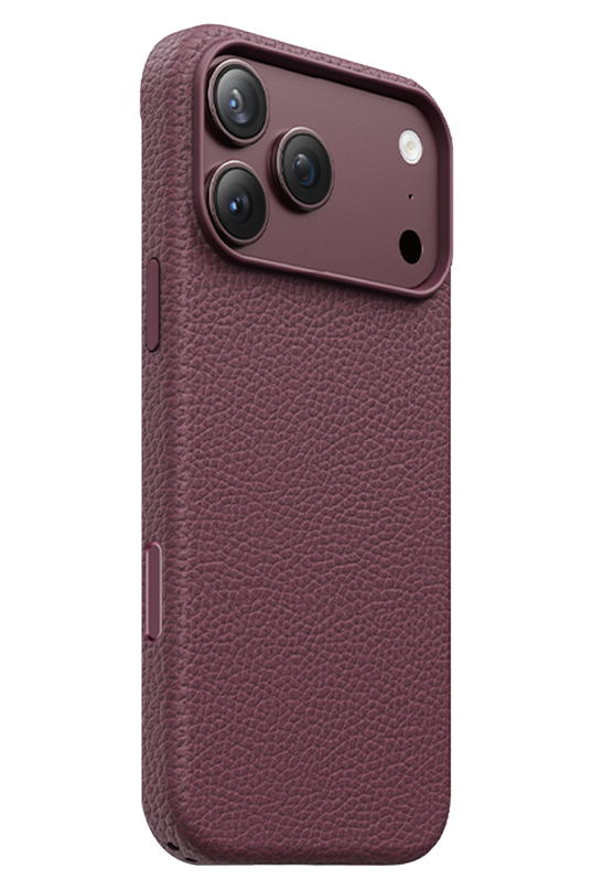 iPhone 18 Pro Max/17 Pro Max Lycucci Deri Manyetik Kapak Kılıf - Bordo 3