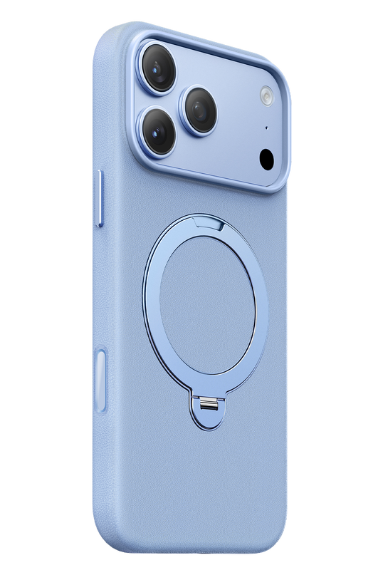 iPhone 18 Pro Max/17 Pro Max Mehold Standlı Magsafe Kapak Kılıf - Açık Mavi