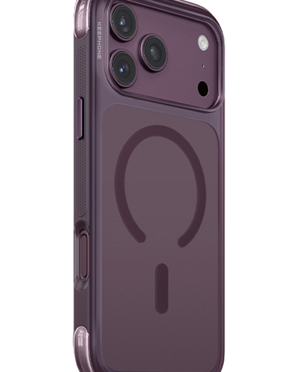 iPhone 18 Pro Max/17 Pro Max Monica Airbag Magsafe Kapak Kılıf - Bordo 3