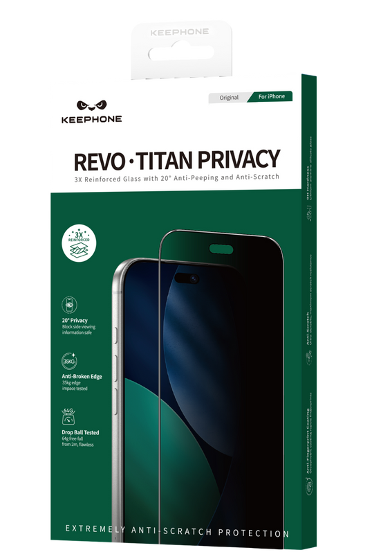 iPhone 18 Pro Max Revo Titan Hayalet Cam Ekran Koruyucu