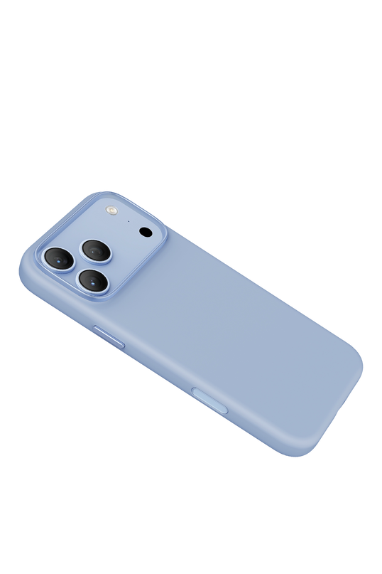 iPhone 18 Pro Max/17 Pro Max Rosana Silikon Kılıf - Açık Mavi 3