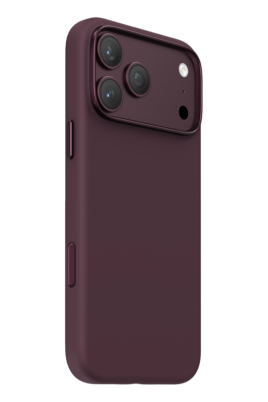 iPhone 18 Pro Max/17 Pro Max Rosana Silikon Kılıf - Bordo